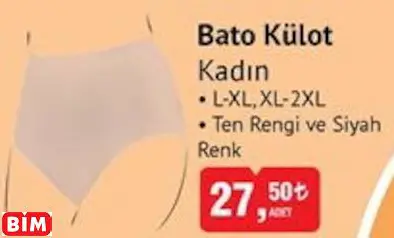 BATO KÜLOT KADIN BATO KÜLOT KADIN